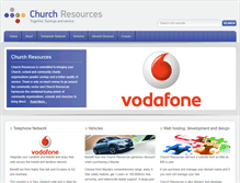 Tablet Screenshot of churchresources.co.nz